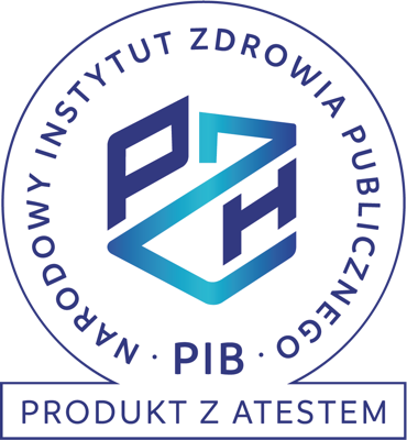 Product certified by NIZP PZH – PIB